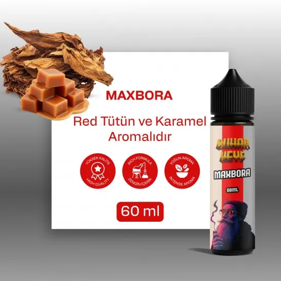 BHK Maxbora Likit - Marlboro Tadında Red Tütün 60ML