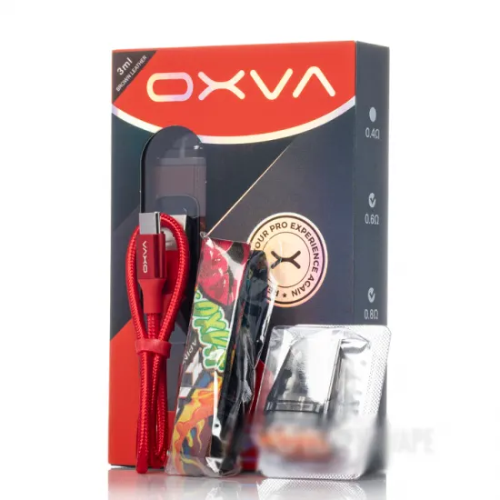 OXVA Pro 3 Black Leather Pod Mod