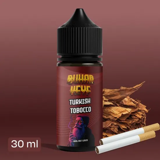 bhk turkish tobacco salt likit 30ml turk tutunu aromali