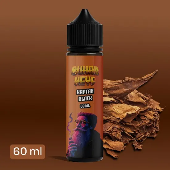 BHK Kaptan Black Likit - Çikolatalı Tütün Aromalı 60ML