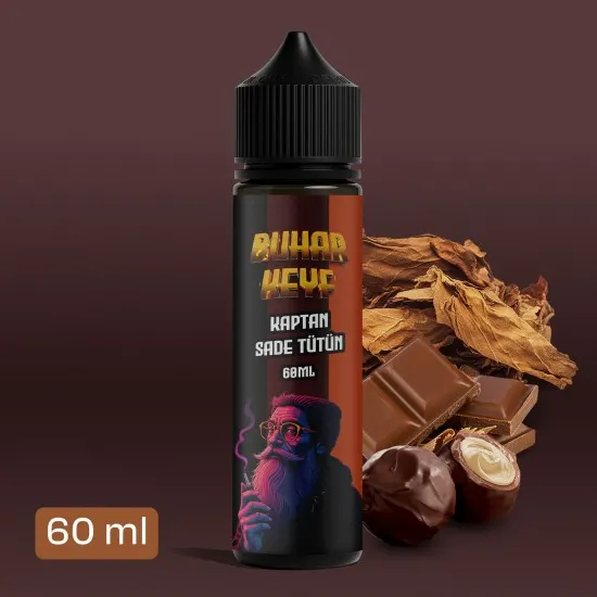 BHK Kaptan Original - Sade Tütün (Tobacco) Aromalı Likit 60ML