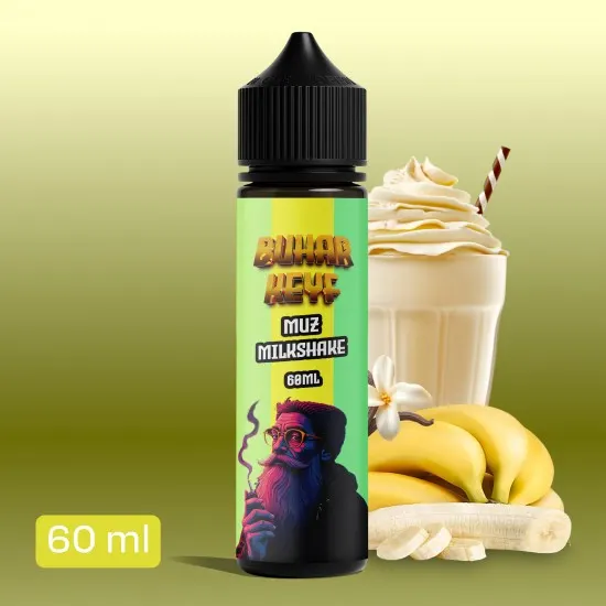 BHK Muz Milkshake Likit - Banana Milkshake 60ML