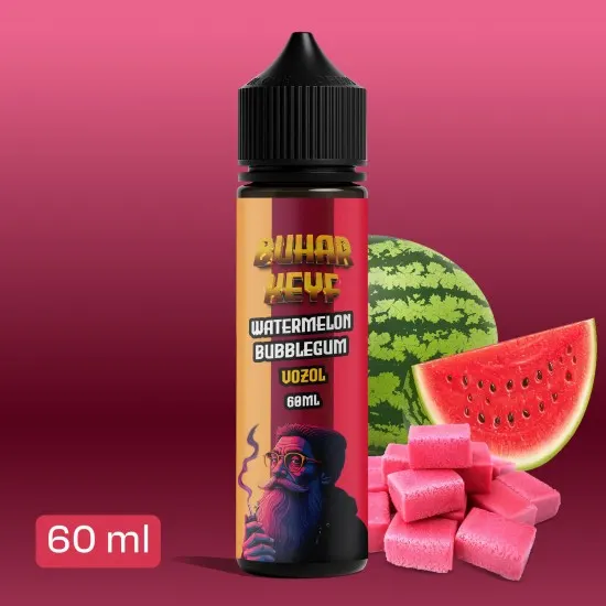 VOZOL Watermelon BubbleGum Likit - Karpuzlu Sakız 60ML