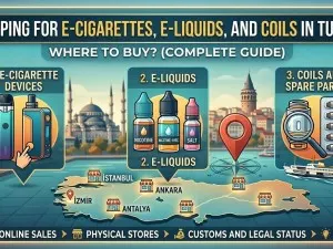 Where to Buy E-Cigarettes, E-Liquids, and Coils in Turkey? (Complete Guide)