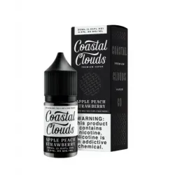 Coastal Clouds - Apple Peach Strawberry 30mL Salt Likit