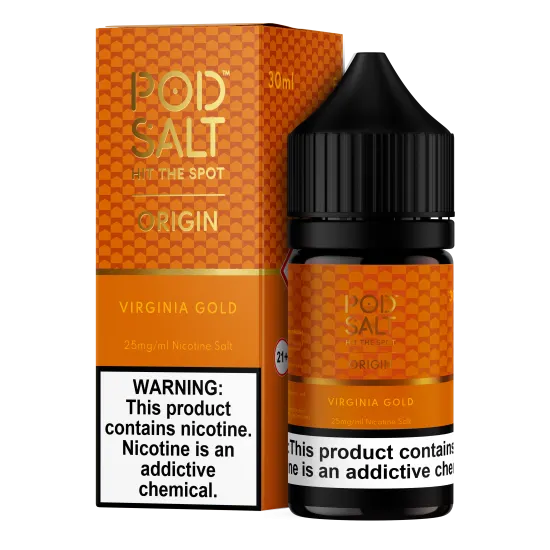 Pod Salt - ORIGIN - VIRGINIA GOLD Salt Likit 30ML