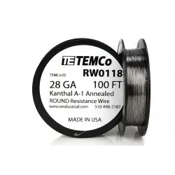 TEMCO Kanthal A1 Coil Rezistans Teli 10m (24/26/27/28/32ga)
