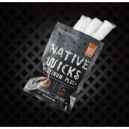 Native Wicks Platinum Plus Cotton Pamuk - Orijinal