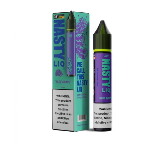 Nasty Liq Salt Aloe Grape 30ml - Buharkeyf