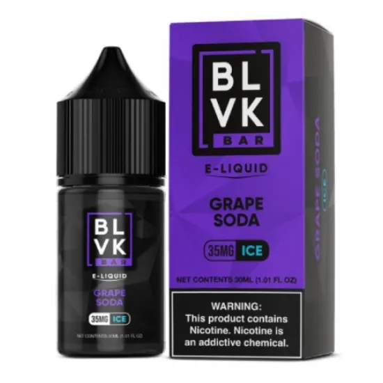 BLVK Bar Grape Soda Ice Salt Likit