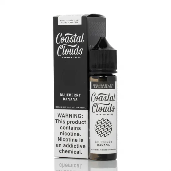 Coastal Clouds – Blueberry Banana 60mL