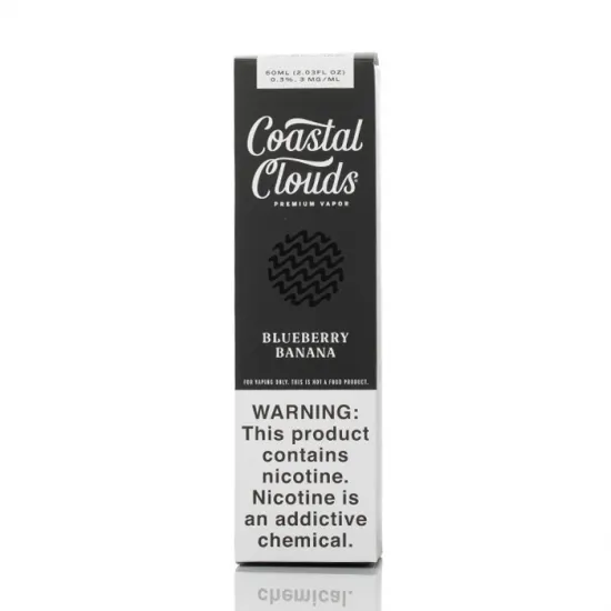 Coastal Clouds – Blueberry Banana 60mL