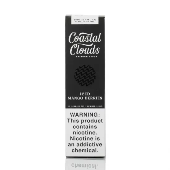 Coastal Clouds – ICED Mango Berries 60mL