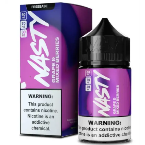 Nasty Grape Mixed Berries 60ml Likit - Buharkeyf