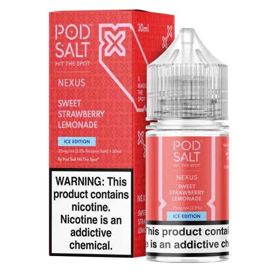 Pod Salt - Sweet Strawberry Lemonade 30ML