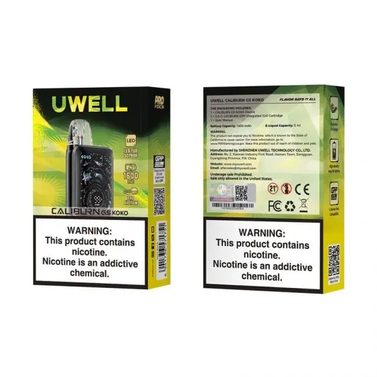 Uwell Caliburn G5 KOKO Deri Tasarım Pod Mod