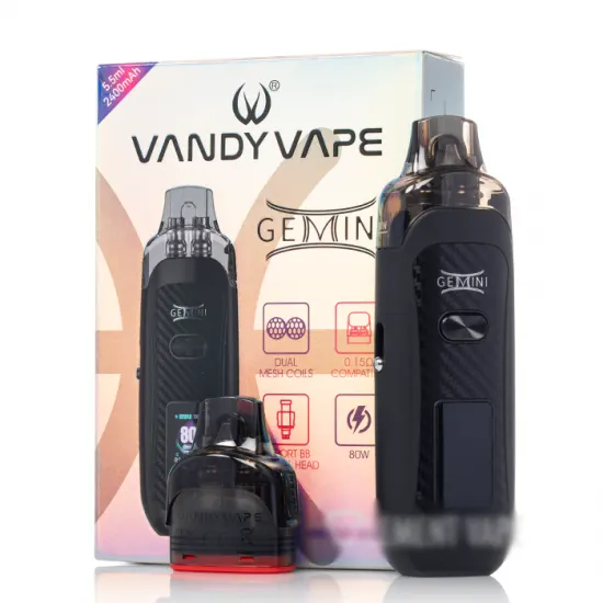 Vandy Vape GEMINI 80W AIO Pod Mod - Buharkeyf