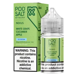 Pod Salt - White Cucumber Apple 30ML