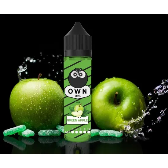 OWN Yeşil Elma Likit - Sade Green Apple 60ML